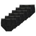 thumbnail image 2 of Stanfield’s Men’s Briefs, 6-pack (Black, Medium), 2 of 4