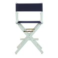 thumbnail image 3 of Casual Home 24" Director's Chair White Frame with Navy Canvas, Counter Height, 3 of 3