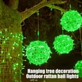 thumbnail image 4 of EIGTHTAIL Christmas String Lights Outdoors  7.9” Sphere Lights  Ball Tree Garden Globe Lights for Home  Party  Christmas  Porch Patio Wedding  Garden Tree Decoration with Plug, 4 of 6