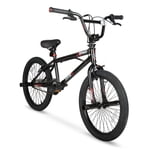 20" Hyper Bicycles Boy's Spinner BMX Bike for Kids, Black, Age Group 8 to 13, Child, Tween