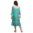 thumbnail image 3 of Moomaya Chemise de Nuit Évasée en Coton pour Femmes, 3 of 6
