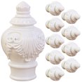 thumbnail image 1 of 10 Pcs Embouts de Tringle à Rideaux Embouts Décoratifs pour Tringle à Rideaux Fournitures de Rideaux de Fenêtre, 1 of 6