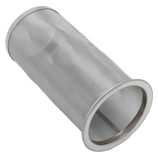 Cold Brew Coffee Filter, Coffee Strainer Stainless Steel Mesh Filter Reusable Wide Mouth Mesh Cylindrical Filter With White Gasket For Tea