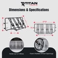 thumbnail image 2 of Titan Ramps Truck Bed Bike Rack with Quick Assembly, Accommodates up to 4 Bikes, 2 of 8