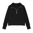 thumbnail image 3 of Cowsor Chandails à Fermeture Éclair Décontractés pour Filles, Vestes Courtes pour Ados, 3 of 5