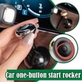 thumbnail image 3 of relayinert Car Joystick Starter Start Button Rocker Suitable For All Car To Start Joystick For Cars Durable Gold, 3 of 6