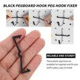 thumbnail image 4 of 50pcs Plastic Pegboard Hook Locks Pegboard Hook Secure Clips Peg Board Hook Accessories, 4 of 8
