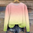 thumbnail image 4 of Yuyuzo Chandails en Molleton pour Filles Col Rond Manches Longues Décontracté Confortable Bloc de Couleur Pull d'Automne, 4 of 4