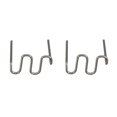 thumbnail image 3 of Decodeary 500 Pcs Fer à Souder de Qualité Professionnelle pour des Réparations Précises en Plastique Retard Machines de Soudage en Acier Inoxydable 0,8 en Forme de S *500 Pcs 2Ensemble, 3 of 6