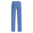 thumbnail image 4 of FAIWAD Pantalon de Pyjama Femme Décontracté Confortable Ample Pantalon de Maison Extensible à Cordon Bas de Pyjama Pantalon Tenue d'Intérieur, 4 of 5