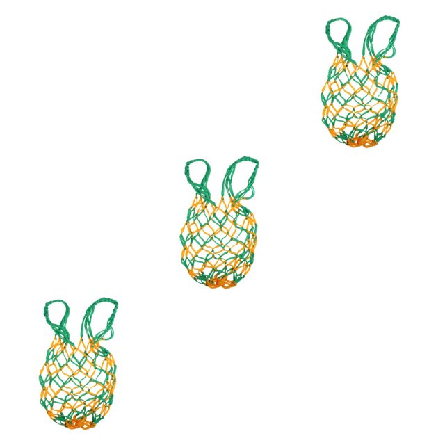 Baohd 1/2/3/5 Mesh Ball Bag Basketball Ball Carry Mesh Storage Net Bag Holder Green Yellow 3PCS