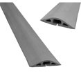 thumbnail image 1 of 10 ft. D-2 Rubber Duct Cord Cover &  Rubber Cable Protector, Gray, 1 of 1