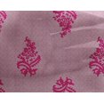 thumbnail image 4 of oneOone Georgette Viscose Fabric Leaves & Floral Block Print Sewing Fabric BTY 42 Inch Wide, 4 of 4