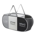 thumbnail image 1 of Laundry Hamper with Three Compartments for Sort and Storage Durable Portable Clothes Organizer for Dorm Laundry Room or Travel, 1 of 6