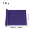 thumbnail image 2 of Unique Bargains Rouleaux de Papier Crêpe 7,5 Pi de Long 20 Pouces de Large, Bleu Foncé, Lot de 2, 2 of 5