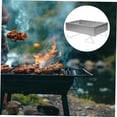 thumbnail image 4 of OUNONA 1 Ensemble Barbecue Argenté Portable pour Réunions de Famille et d'Amis, 4 of 8