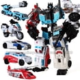 thumbnail image 4 of Haizhixing Ensemble 6 en 1 Jouets de Transformation Garçon Devastator Figurine d'Action Robot Véhicule d'Ingénierie Voiture Avion Modèle Enfants H903, 4 of 4