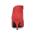 thumbnail image 2 of Unique Bargains Women's Pointed Toe Kitten Heel Ankle Boots, 2 of 8