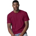thumbnail image 1 of Hanes TAGLESS Men`s T-Shirt - Best-Seller, L, Cardinal, 1 of 7