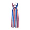 thumbnail image 4 of TIMIFIS Robe d'Été Décontractée Ample pour Femme Longue Robe Sans Manches Fendue Robes Maxi Robes d'Invitée de Mariage Robe d'Été à Fleurs Robes de Plage Décontractées Robe T-Shirt Décontractée Été, 4 of 6