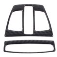 thumbnail image 2 of Reading Light Decoration Cover,2pcs Carbon Fiber Front Reading Lamp Decoration Trim Reading Light Trim Streamlined Design, 2 of 14