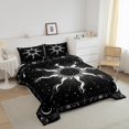 thumbnail image 3 of Erosebridal Star Moon Bedding Twin Comforter Set, Starry Sky Down Comforter, Planet Cosmic Decor, Reversible 2 Pieces, 3 of 8