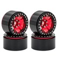 thumbnail image 1 of Labymos Aluminum Alloy Wheel Rim Beadlock 2.2in Wheel Rims Hub 4pcs Replacement for 1/10 1/8, 1 of 6