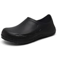 thumbnail image 1 of Fgnfyis Men's Slipper Chef Shoes Non Clogs Work Shoes for in The Kitchen Comfortable Footwear for Culinary Experts and Home Chefs Slippers For Men Black, 1 of 9
