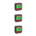 thumbnail image 1 of Shengyu 1/2/3 Level Box Protractor 490° Levels Gauge Bevel Gauges with Magnetic Base Electronic Angle Protractors Measuring Tools Red/Type 1 3PCS, 1 of 6
