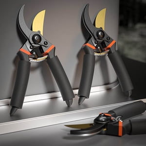 LSLJS Pruning Shears, Garden Shears Premium Steel with Titanium Pruning Shears for Gardening, Ultra Sharp Durable Bypass Pruning Shears, Garden Scissors, Pruners, Home Accessories