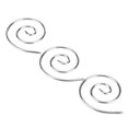 thumbnail image 4 of Spiral Cable Knitting Needle, Lightweight Strong Practicality Circular Knitting Needle  For Hats Silver, 4 of 8