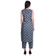 thumbnail image 4 of Moomaya Printed Womens Sleeveless Peter Pan Collar Kurta Pant Set,2 Piece Ethnic Set, 4 of 6
