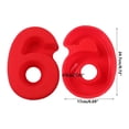 thumbnail image 2 of LSLJS 10 Inch Large Silica Gel Large Cake Birthday Number Silicone Cake Pizza Pan Baking Cake Bread Kitchen DIY Mould, Cake Mould, 2 of 2