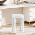 thumbnail image 1 of HOARBOEG Home Chairs Made Of Thick Plastic Can Be Stacked And Stacked. Dining Table Stools Windmill Stools High Round Stools Rubber Stools And Simples Chairs, 1 of 6