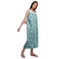 thumbnail image 2 of Moomaya Robe de Nuit d'Allaitement à Col Rond Imprimée pour Femmes en Coton, 2 of 5
