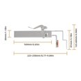 thumbnail image 3 of Adjustable Drawer Fixing Clamp Drawer Front Installation Clamps Cabinet Installation Clamps Stainless Fixing Clips For Carpenter Household Tables Desks Mount, 3 of 8