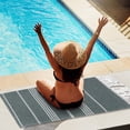 thumbnail image 4 of VBXOAE Lightweight Quick Dry Sandproof Microfiber Beach Towel for Travel,Camping,Swimming Pool Outdoor Activities Portable and Compact Blankets for Easy Use, 4 of 5