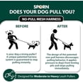 thumbnail image 3 of Sporn No Pull Dog Harness Medium Sized Dog, Red Mesh Dog Harness, Durable Nylon Anti Pull Dog Harness Medium Size Dog Harness, 3 of 7