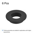 thumbnail image 3 of Unique Bargains Rubber Grommet Mount Dia 1-3/16' (30mm) Round T Type for Wire Protection 6 Pack, 3 of 5
