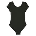 thumbnail image 2 of George Girls' Short Sleeve Leotard Dance Bodysuit, 2 of 2