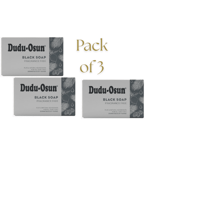 Dudu - Osun Fragrance Free -Pack of 3