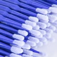 thumbnail image 4 of Cils Extension Micro Applicateur Brosse Écouvillon à Double Tête Micro-Brosse en Coton Bleu, 4 of 6