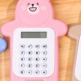 thumbnail image 3 of Cute Caculatators Caculatator Student Calculator Portable Calculator Mini Calculator Portable Calculator Cute Bear Style 8 Digit Calculator Mini Cartoon Calculator For Girl, 3 of 5