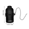 thumbnail image 3 of Shisuyan Support de Plafonnier Base de Lampe avec Chaîne de Tirage Remplacement Support de Lampe E27 avec Chaîne de Tirage Support de Plafonnier avec Chaîne de Tirage Support de Douille E27, 3 of 9