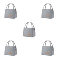 thumbnail image 3 of ZheElen Pack Lunch With Confidence Insulated Bento Bag Designed For Large Capacity Small+Grey 5Set, 3 of 6
