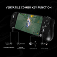 thumbnail image 4 of GameSir X5 Lite Mobile Gaming Controller with Hall Effect Sticks, Turbo Customization & Pass-Through Charging, for iPhone 16/15 series, iPad mini, and Android(Black), 4 of 11