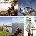 thumbnail image 5 of 6 Piece Fishing Pole Ultralight Spinning/Casting Rod Travel Fishing Rod with Storage Bag, 5 of 5