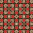 thumbnail image 1 of Ahgly Company Tapis d'Intérieur Lavable en Machine Carré Rouge Foncé, 8 Pieds Carré, 1 of 7
