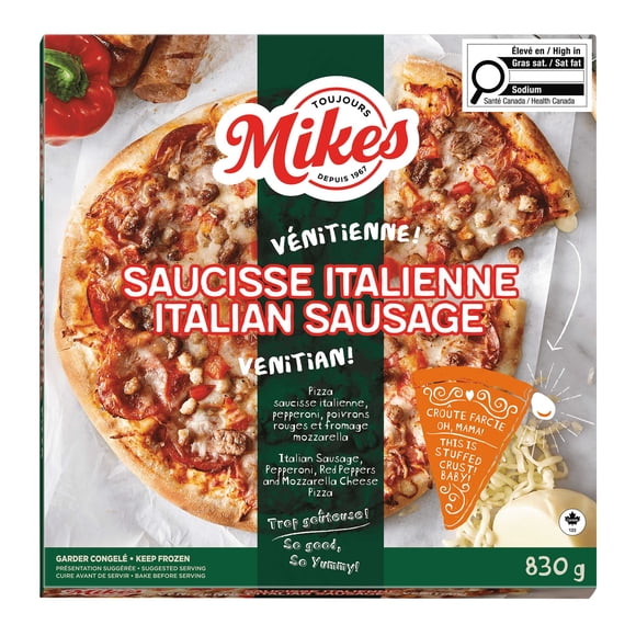 Sausages, MIKES STUFF CRST PIZZA SAUSAGE