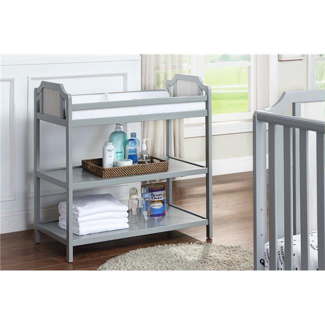 Suite Bebe 27466-GRY Brees Table à Langer, Gris et Graystone